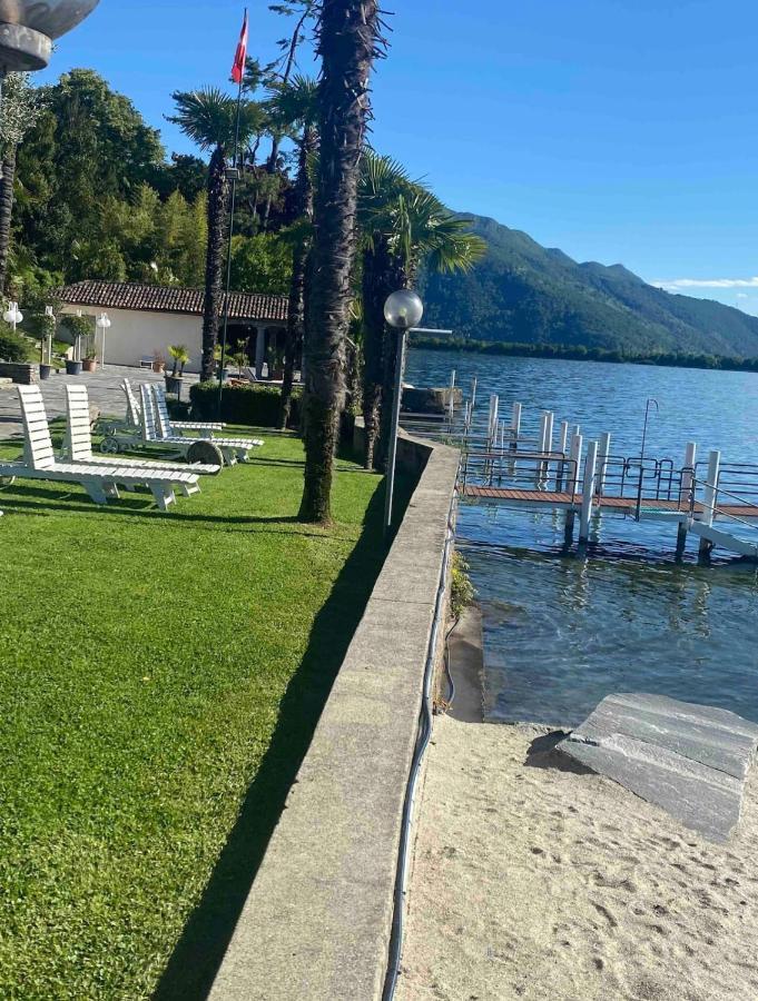 ビッソーネHoliday On The Lake Lugano 2アパートメント エクステリア 写真