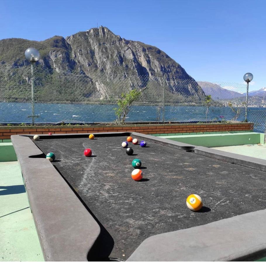 ビッソーネHoliday On The Lake Lugano 2アパートメント エクステリア 写真